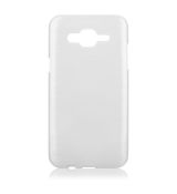 Púzdro SILIKÓNOVÉ JELLY CASE METALLIC pre SAMSUNG GALAXY J5 (J500) - biele