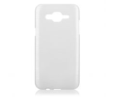 Púzdro SILIKÓNOVÉ JELLY CASE METALLIC pre SAMSUNG GALAXY J5 (J500) - biele