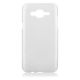 Púzdro SILIKÓNOVÉ JELLY CASE METALLIC pre SAMSUNG GALAXY J5 (J500) - biele