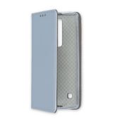 Púzdro knižkové SMART BOOK CASE pre ZTE BLADE A520 - strieborné