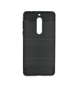 Púzdro CARBON LUX pre NOKIA 5 - čierne