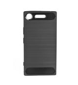 Púzdro FORCELL CARBON pre SONY XPERIA XZ1 - čierne