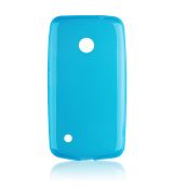 Púzdro SILIKÓNOVÉ FITTY pre NOKIA LUMIA 530 - modré