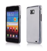 Púzdro SILIKÓNOVÉ FROSTED pre SAMSUNG GALAXY S2 (i9100) - transparentné