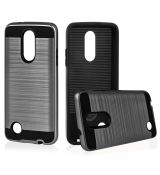 Púzdro PANZER MOTO pre LG K8 (2017) - šedé