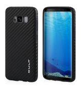 Púzdro QULT CARBON pre SAMSUNG GALAXY S8 PLUS (G955F) - čierne