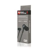 STEREO SLÚCHADLÁ HF GT D2 - čierne