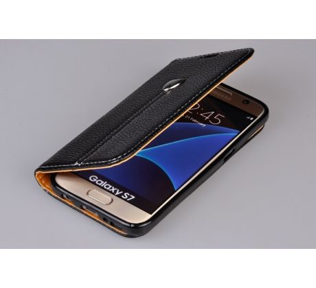 Púzdro knižkové WALLET BUSINESS pre SAMSUNG GALAXY S7 (G930F) - čierne