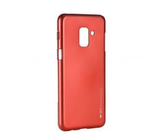 Púzdro MERCURY iJELLY CASE pre SAMSUNG GALAXY A8 2018 (A530F) - červené