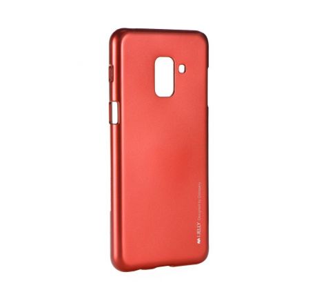 Púzdro MERCURY iJELLY CASE pre SAMSUNG GALAXY A8 2018 (A530F) - červené