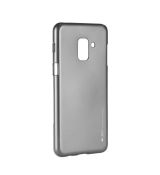 Púzdro MERCURY iJELLY CASE pre SAMSUNG GALAXY A8 2018 (A530F) - šedé