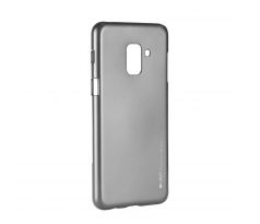 Púzdro MERCURY iJELLY CASE pre SAMSUNG GALAXY A8 2018 (A530F) - šedé