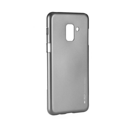 Púzdro MERCURY iJELLY CASE pre SAMSUNG GALAXY A8 2018 (A530F) - šedé