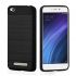 Púzdro CARBON CASE pre XIAOMI REDMI 4a - čierne