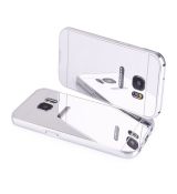 Púzdro Rámik ELECTRO BUMPER + zadný kryt pre SAMSUNG GALAXY S7 (G930F) - strieborný