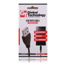 Kábel USB - USB TYP C - čierny 1m