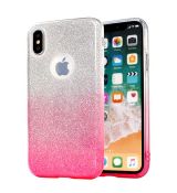 Púzdro SHINING CASE pre HUAWEI P9 LITE MINI - ružovo transparentné