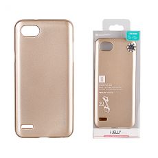 Púzdro MERCURY iJELLY CASE pre LG Q6 - zlaté