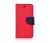 Púzdro knižkové diárové FANCY pre SAMSUNG GALAXY A8+ 2018 (A730F) - červeno modré