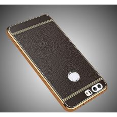 Púzdro SILIKÓNOVÉ BUSSINES CASE pre HUAWEI HONOR 5C (Honor 7 Lite) - hnedé