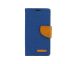 Púzdro knižkové diárové CANVAS BOOK pre SAMSUNG GALAXY XCOVER 4 (G390F) - modré