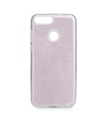 Púzdro FORCELL SHINING pre HUAWEI P SMART - ružové