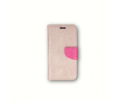 Púzdro knižkové diárové FANCY SHINE pre LG Q6 - ružové