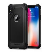 Púzdro SPIGEN RUGGED ARMOR™ pre APPLE IPHONE X - čierne