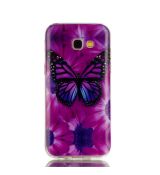 Púzdro SILIKÓNOVÉ SLIM CASE ART pre SAMSUNG GALAXY A5 (A520F) 2017 - motýľ