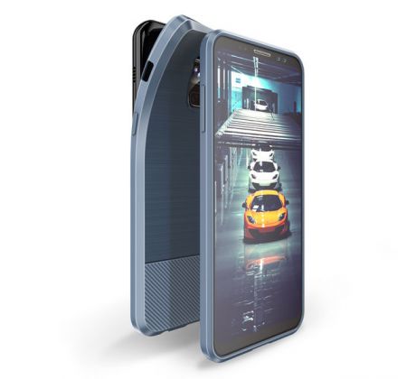 Ochranný kryt DUX DUCIS MOJO CASE pre SAMSUNG GALAXY A8+ 2018 (A730F) - modré