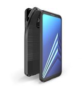 Ochranný kryt DUX DUCIS MOJO CASE pre SAMSUNG GALAXY A8+ 2018 (A730F) - čierne