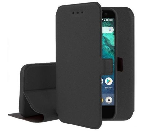 Púzdro knižkové BOOK POCKET pre HUAWEI P20 LITE  - čierne