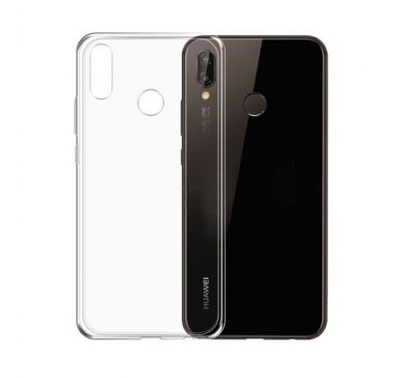 Púzdro SILIKÓNOVÉ ULTRA SLIM 0,3mm pre HUAWEI P20 LITE - transparentné