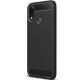 Púzdro CARBON CASE pre HUAWEI P20 LITE - čierne