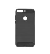 Púzdro FORCELL CARBON pre HUAWEI Y7 (2018) - čierne