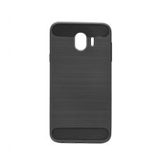 Púzdro FORCELL CARBON pre SAMSUNG GALAXY J4 (J400F) 2018 - čierne