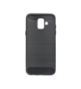 Púzdro FORCELL CARBON pre SAMSUNG GALAXY J6 (J600F) 2018 - čierne