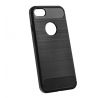 Púzdro CARBON CASE pre LENOVO MOTO E5/G6 PLAY - čierne