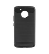 Púzdro CARBON LUX CASE pre LENOVO MOTO G6 - čierne