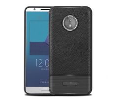 Púzdro RUGGED CARBON CASE pre LENOVO MOTO G6 - čierne