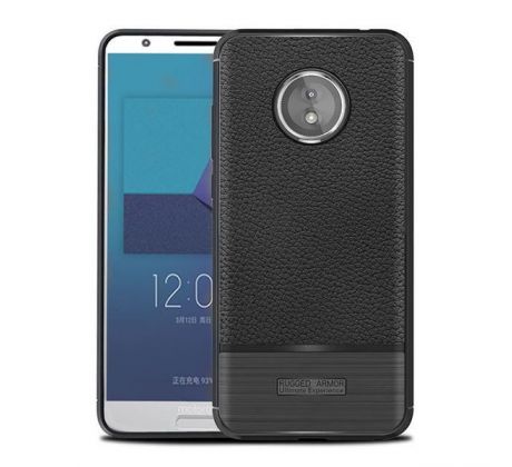 Púzdro RUGGED CARBON CASE pre LENOVO MOTO G6 - čierne