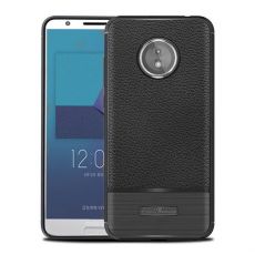 Púzdro RUGGED CARBON CASE pre LENOVO MOTO E5 PLUS - čierne