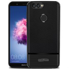 Púzdro RUGGED CARBON CASE pre HUAWEI P SMART - čierne