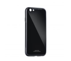 Púzdro FORCELL GLASS CASE pre SAMSUNG GALAXY A8 2018 (A530F) - čierne