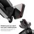 Univerzálny držiak do auta BASEUS ROBOT AIR VENT CAR MOUNT - čierny