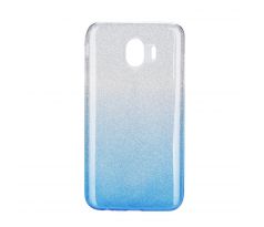 Púzdro FORCELL SHINING pre SAMSUNG GALAXY J4 (J400F) 2018 - modro transparentné