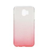 Púzdro FORCELL SHINING pre SAMSUNG GALAXY J4 (J400F) 2018 - ružovo transparentné