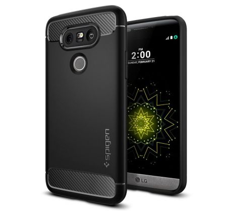 Púzdro SPIGEN RUGGED ARMOR™ pre LG G5 - čierne