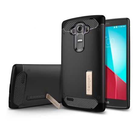 Púzdro SPIGEN ULTRA RUGGED ARMOR™ pre LG G4 - čierne