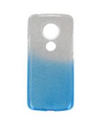 Púzdro SHINING CASE pre LENOVO MOTO G6 PLAY - modro transparentné